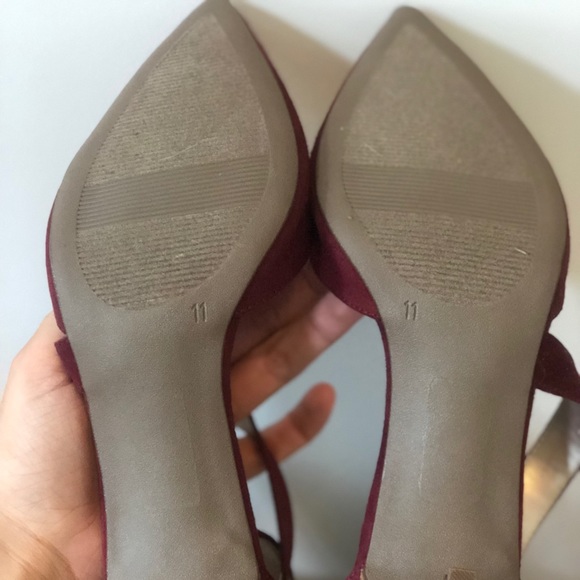 Never worn😊Lauren Blackwell Red Stilettos Size 11 - Picture 4 of 6